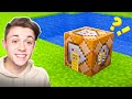 Building a Minecraft House INSIDE a COMMAND BLOCK!