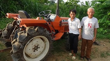 Hướng dẫn Khách Hàng ...MỚI VÀO NGHỀ...Lái Máy Cày 2 cầu Kubota 0982365915