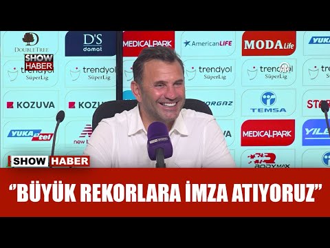 Okan Buruk: ''Daha büyük rekorlar ve başarılar bizi bekliyor'' | Y. Adana Demirspor 0-3 Galatasaray