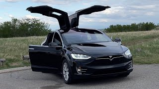 2016 Tesla Model X 90D Review - Can You Supercharge A Tesla Loaner Vehicle?