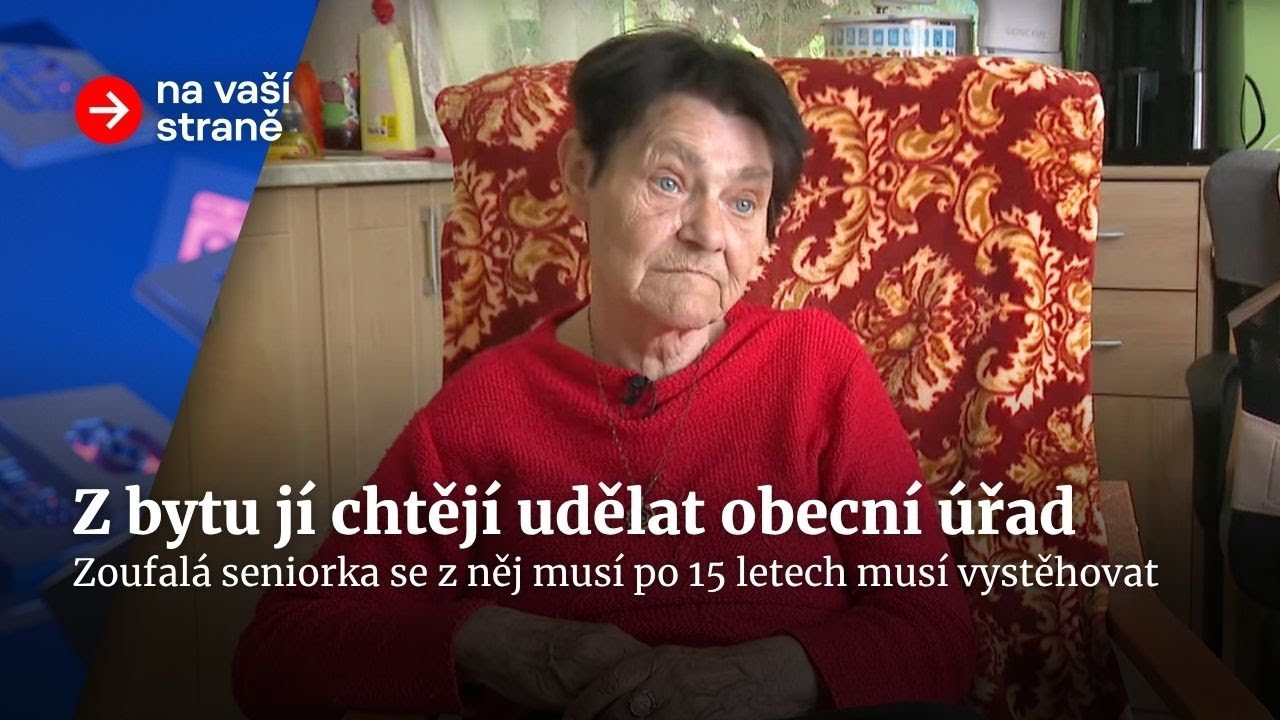 Z bytu jí chtějí udělat obecní úřad. Zoufalá seniorka se musí vystěhovat | Na vaší straně