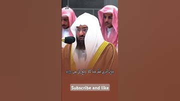 تلاوة جميلة من سورة الأنبياء الشيخ #عبدالرحمن_السديس.mp4 #short