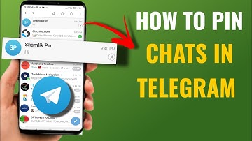 How To Pin Chats In Telegram | Pin Contacts / groups / Channels In Telegram | English