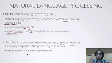 Neural networks [10.1] : Natural language processing - motivation