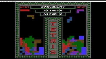 Tengen Tetris (Prototype A) 2 Player Footage