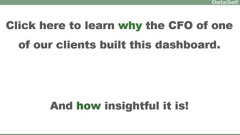 360-degree View of the Business - DataSelf Analytics Trial