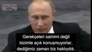 Size masallar anlatıyorlar: Putin'in gerçekleri anlattığı anlar.. | 3. dünya savaşı
