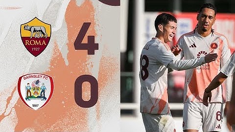 AS ROMA  4 - 0 BARNSLEY - GOL & HIGHLIGHTS DELLA PARTITA AMICHEVOLE ● BY LOLLODJ BONITZ FOOTBALL