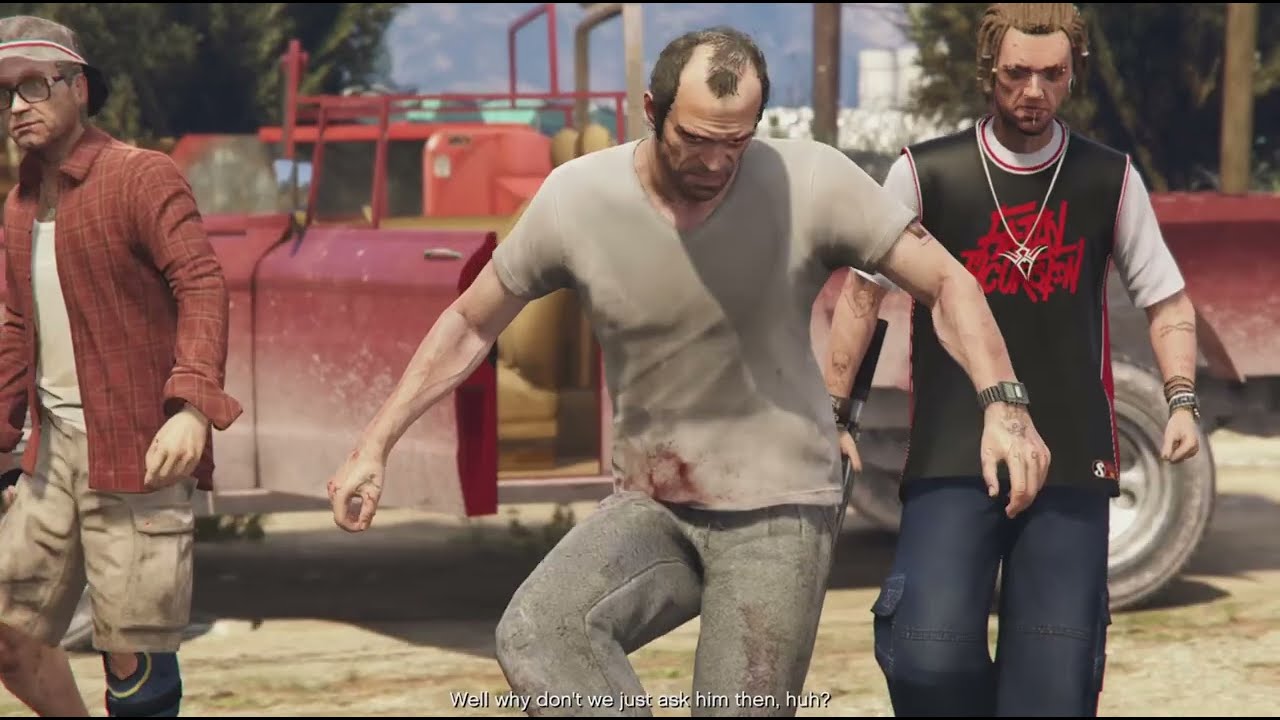 Trevor's introductory mission | GTA V | Voice Over