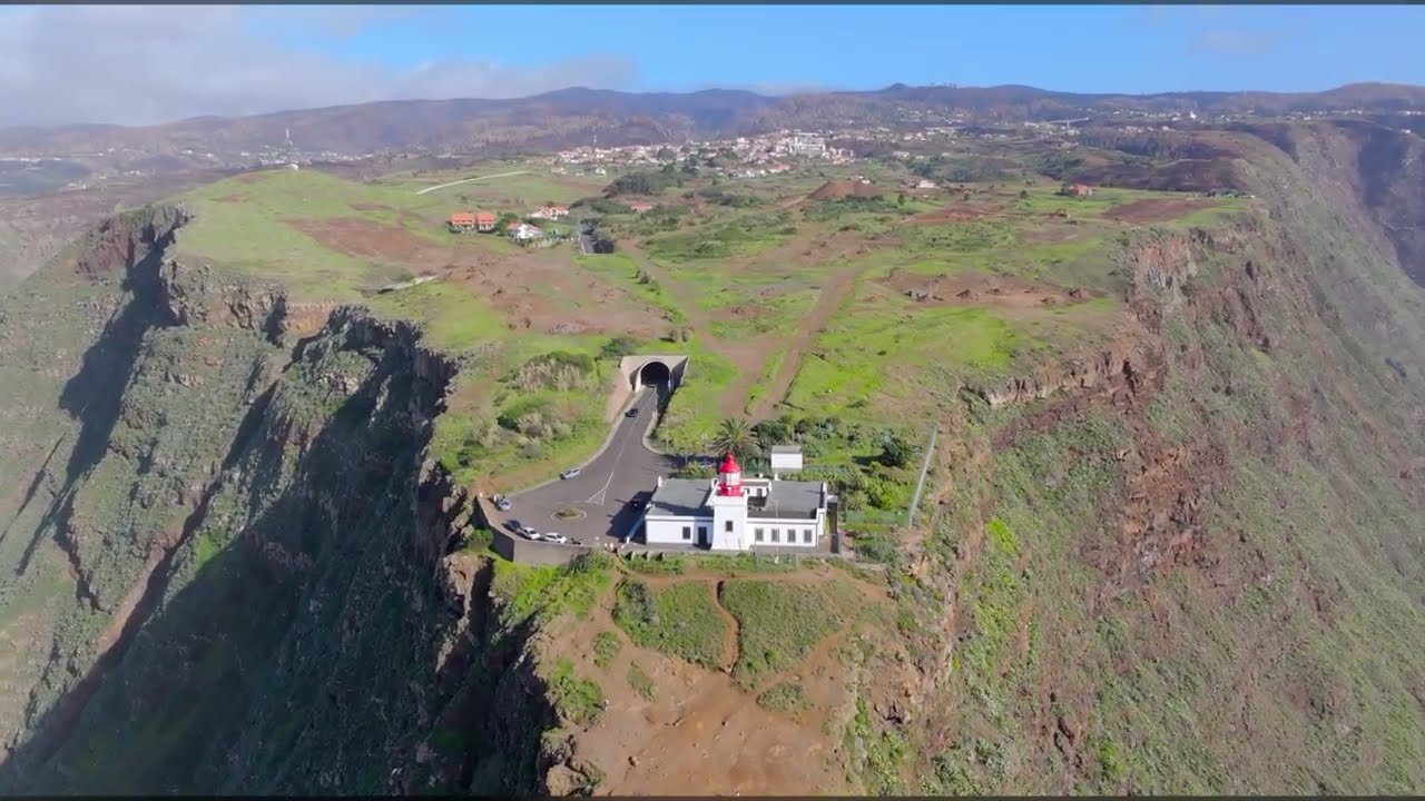 Madeira’s Dramatic Cliffs | Lighthouse Aerial Drone footage 