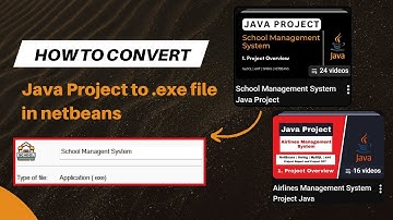 EASY Way to Convert Java project to EXE file