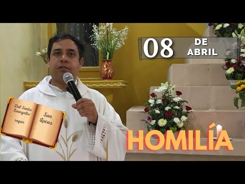 EVANGELIO DE HOY lunes 8 de abril del 2024 