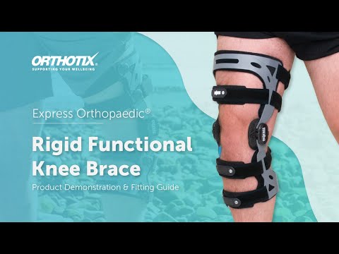 Rigid Functional Knee Brace, Knee Instability, Orthotix