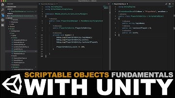 UNITY3D SCRIPTABLE OBJECTS - Storing Data