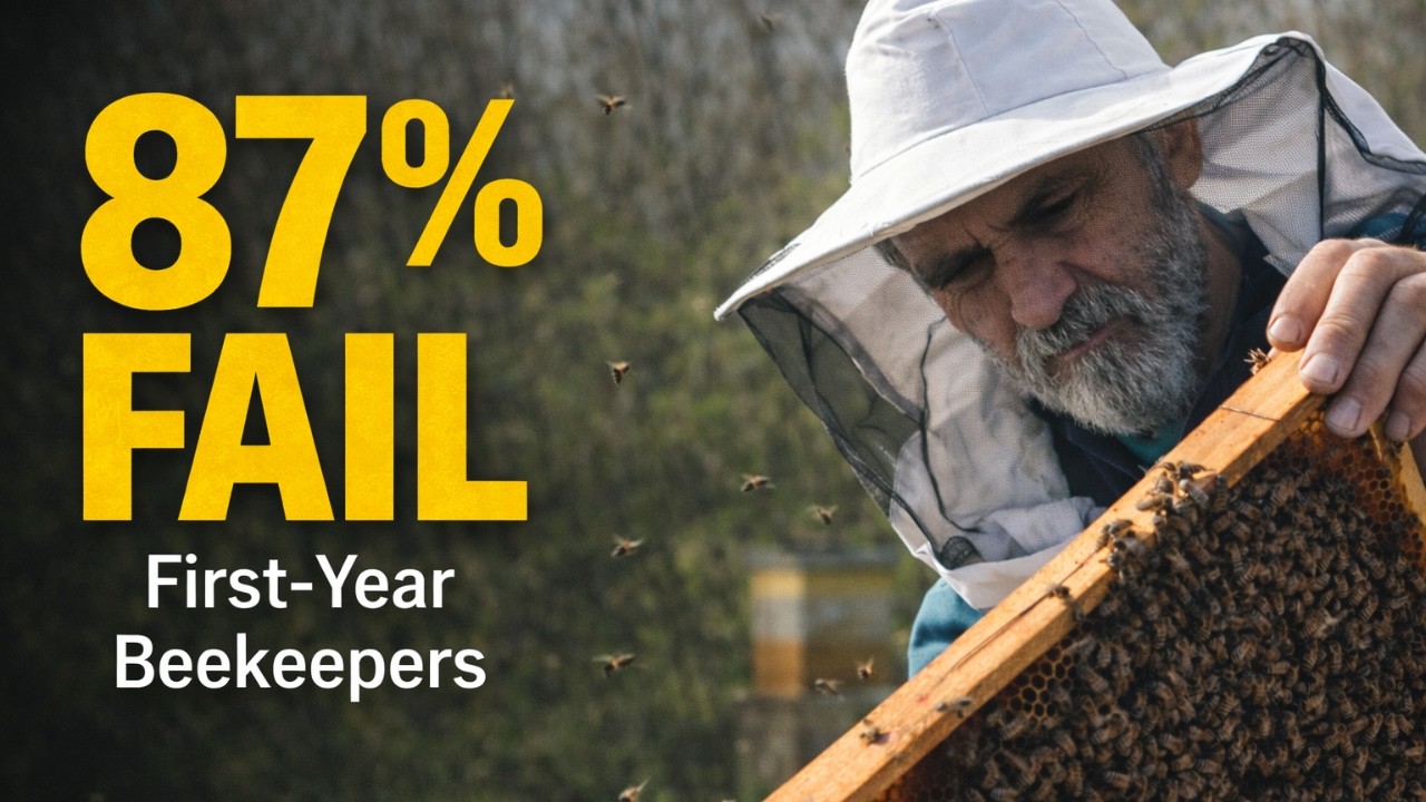 87% Of First Year Beekeepers Fail. Feeling Lucky? - YouTube
