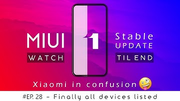 Postponed!! MIUI 11 Global stable update Release date in India 🇮🇳 MUST WATCH TILL END.