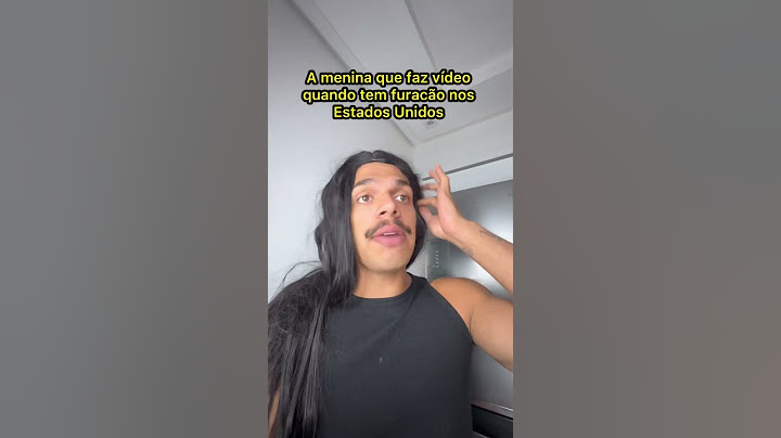A menina que faz vídeo quando tem furacão nos Estados Unidos