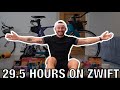 29.5 HOURS ON ZWIFT | The hardest thing I have ever done.