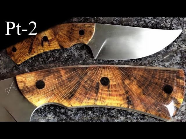 ECYC 1 Pcs Spalted Maple Pattern Wood Knife Scales, Wood Knife Handle Scales  Knife Makers Handle Material for Knife Making Blank Blades DIY Wooden  Crafts