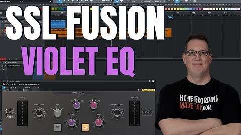 SSL Fusion Plugins | Violet EQ | Are They Worth the $$$?
