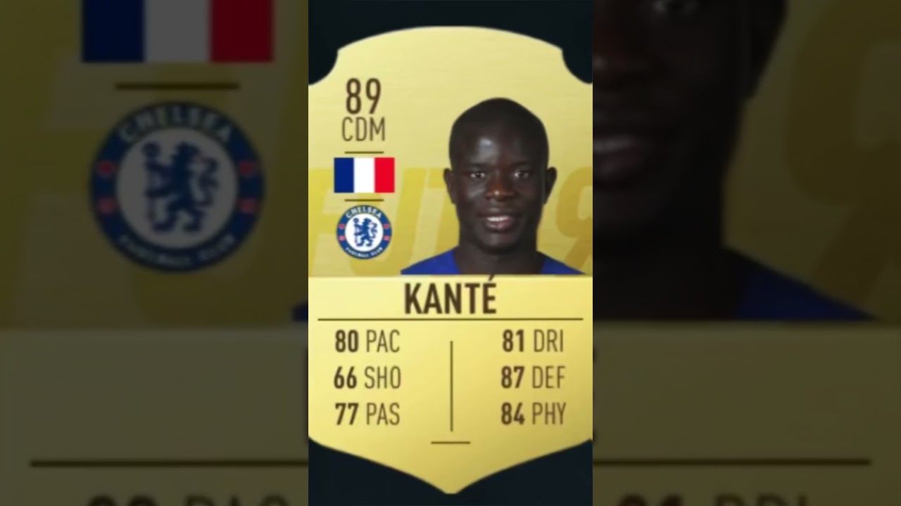 Evolution of Kante in fifa (fifa 15-fifa 23) | 
