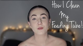 ♡ How I Clean My Surgical Feeding Tube! | Amy Lee Fisher ♡