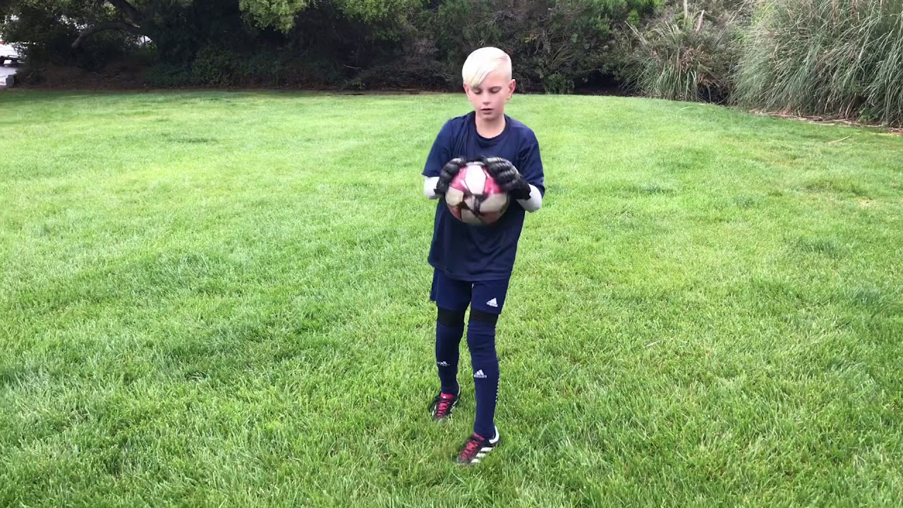 Will O’Neil youth (U11) soccer goalie training (week 2) YouTube