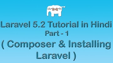 Laravel 5 Tutorial for Beginners in Hindi ( Composer & Installing Laravel ) | Part-1