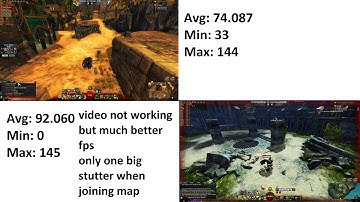 Guildwars 2 Dx9 vs Dx12 Performance