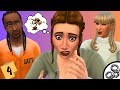 Pisode 4  filature  plante vache a cote des barreaux lets play  challenge sims4