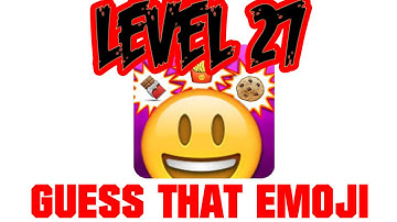 Guess That Emoji Level 27 - All Answers - Walkthrough ( By IcySpark )