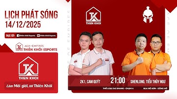 Trực Tiếp | Thiên Khôi Esports vs Trung Quốc | 2vs2 Shang | BLV: RBS | Ngày 14/12/2025