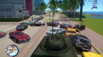 Grand Theft Auto Vice City Next Gen on linux Mint