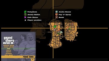GTA 3 How to add Menu Map