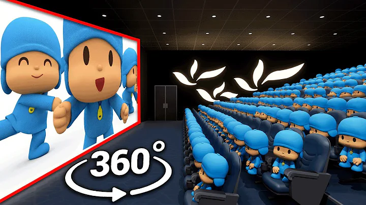 Pocoyo Dance 360° - Cinema Hall | 4K VR 360 Video