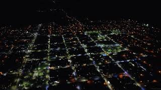 Coronel Du graty, chaco Argentina. Vista nocturna