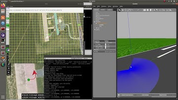 Simulation with MAVROS, QGROUNDCONTROL, and Gazebo.