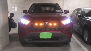 Toyota RAV4 (20192024): Raptor Lights Installation.