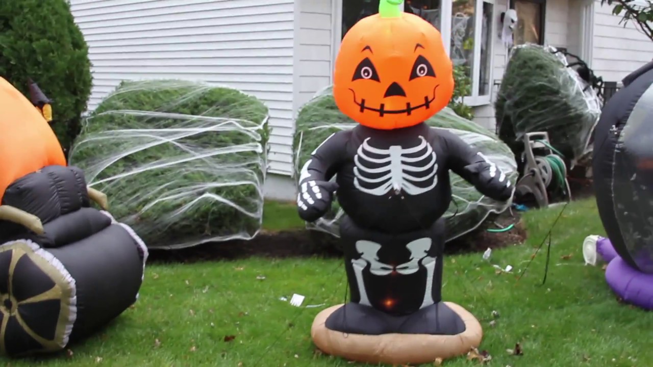 My Airblown Inflatable And Halloween Decorations Display 2016