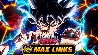 Now On Global Level 10 Links 100% Eza Lr Str Ui Sign Goku Dbz Dokkan Battle