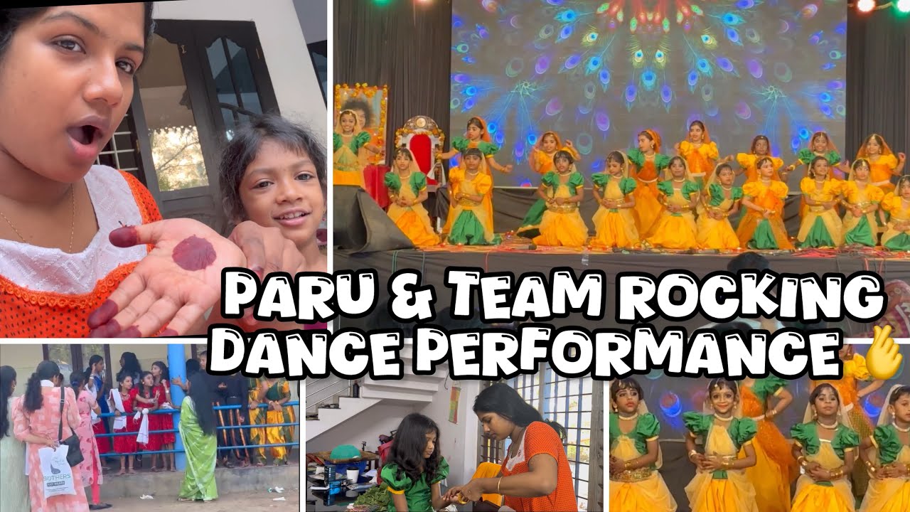 Paru‘s Annual Day rocking Dance performance 😍❤️😍❤️😍❤️
