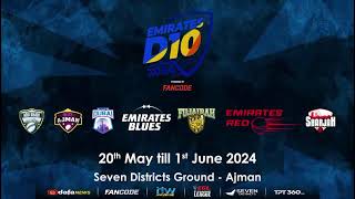 Emirates D10 | Abu Dhabi vs Emirates Blues | Match 6 | Seven District Ground Ajman
