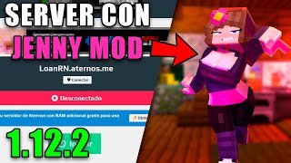 CREA UN SERVIDOR CON JENNY MOD EN ATERNOS  2025 👈 [ SEGURO 1.12.2 | JENNY MOD 2025 ] ✅