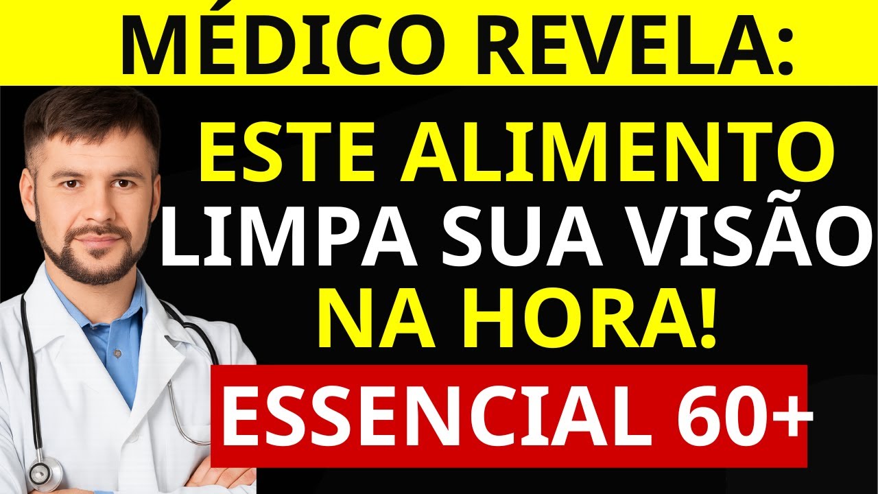 Idosos: comam ISTO antes de dormir para proteger a visão e os olho| Saúde do idoso