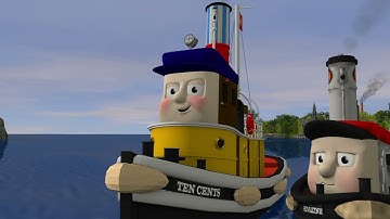 TUGS - The Diesel Tug (Sunshine - Original Trainz Scene)