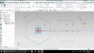 NX 10-Tutorial for Beginners( CAD/CAM)-2017-Sketching move , polygon, offset NX 10-Tutorial for Beginners( CAD/CAM)-2017-Sketching move , polygon, offset