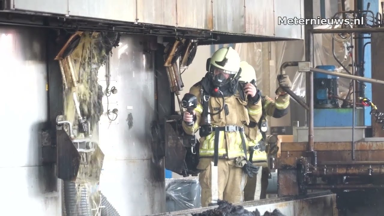 Brand bij Buisman in Zwartsluis
