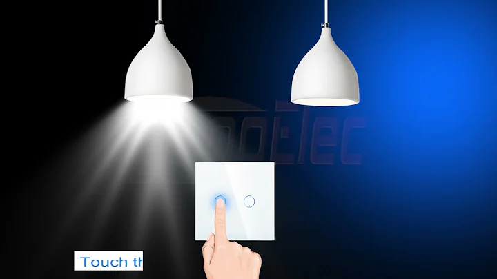 Bingoelec 2gang dimmer touch switch