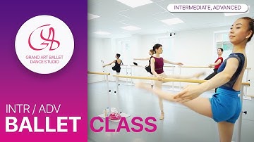 Ballet class Intermediate, Advanced Lv. #ballet #balletclass
