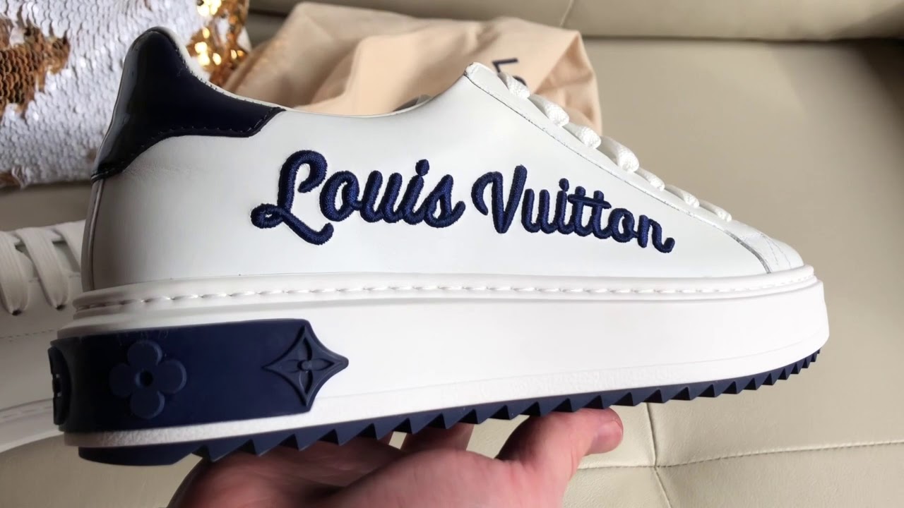 louis vuitton time out sneakers white